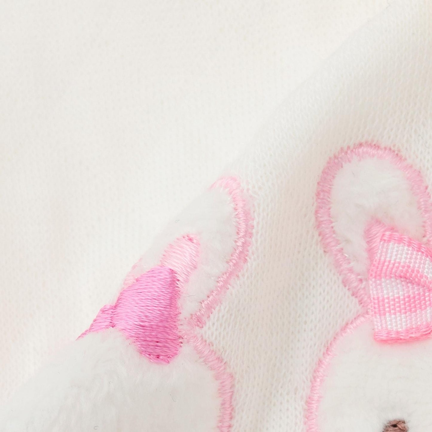 兔子貼布繡圍兜