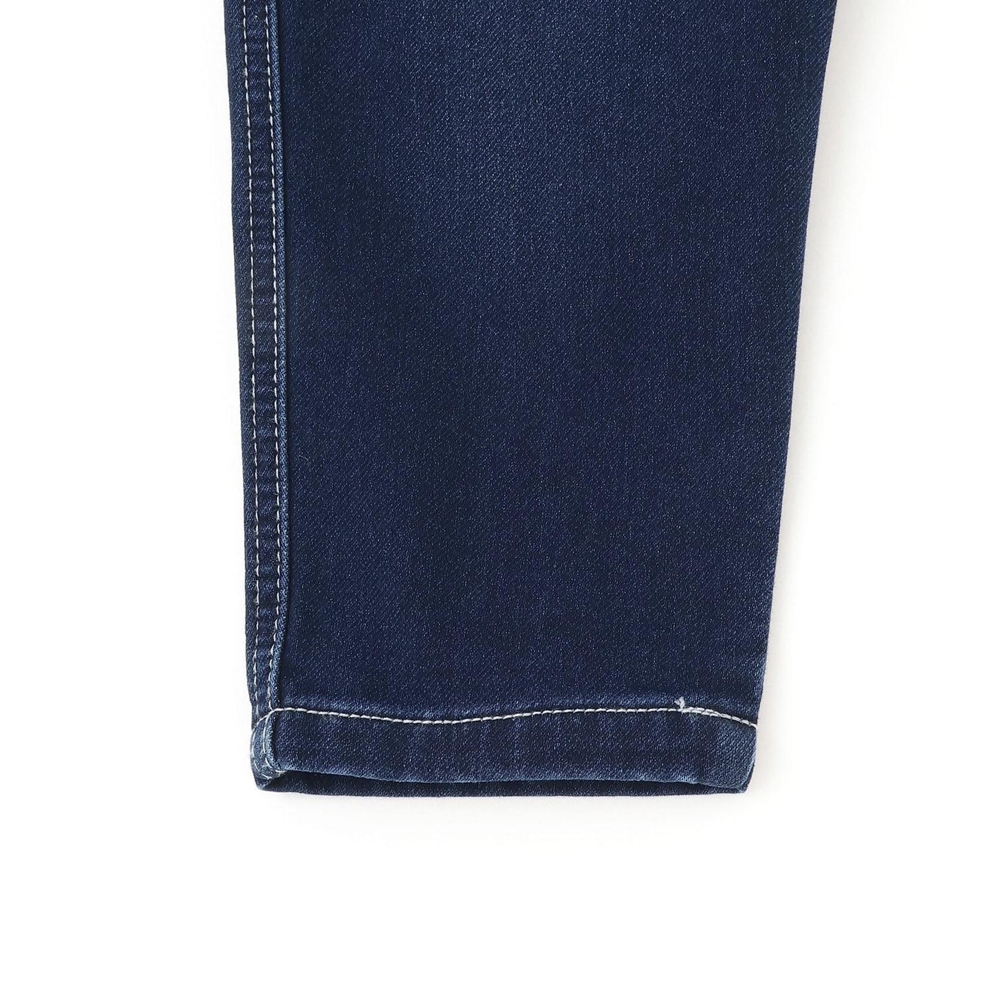 彈力牛仔工裝褲