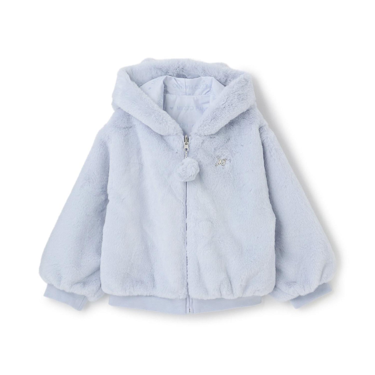 可雙面穿仿皮草短夾克