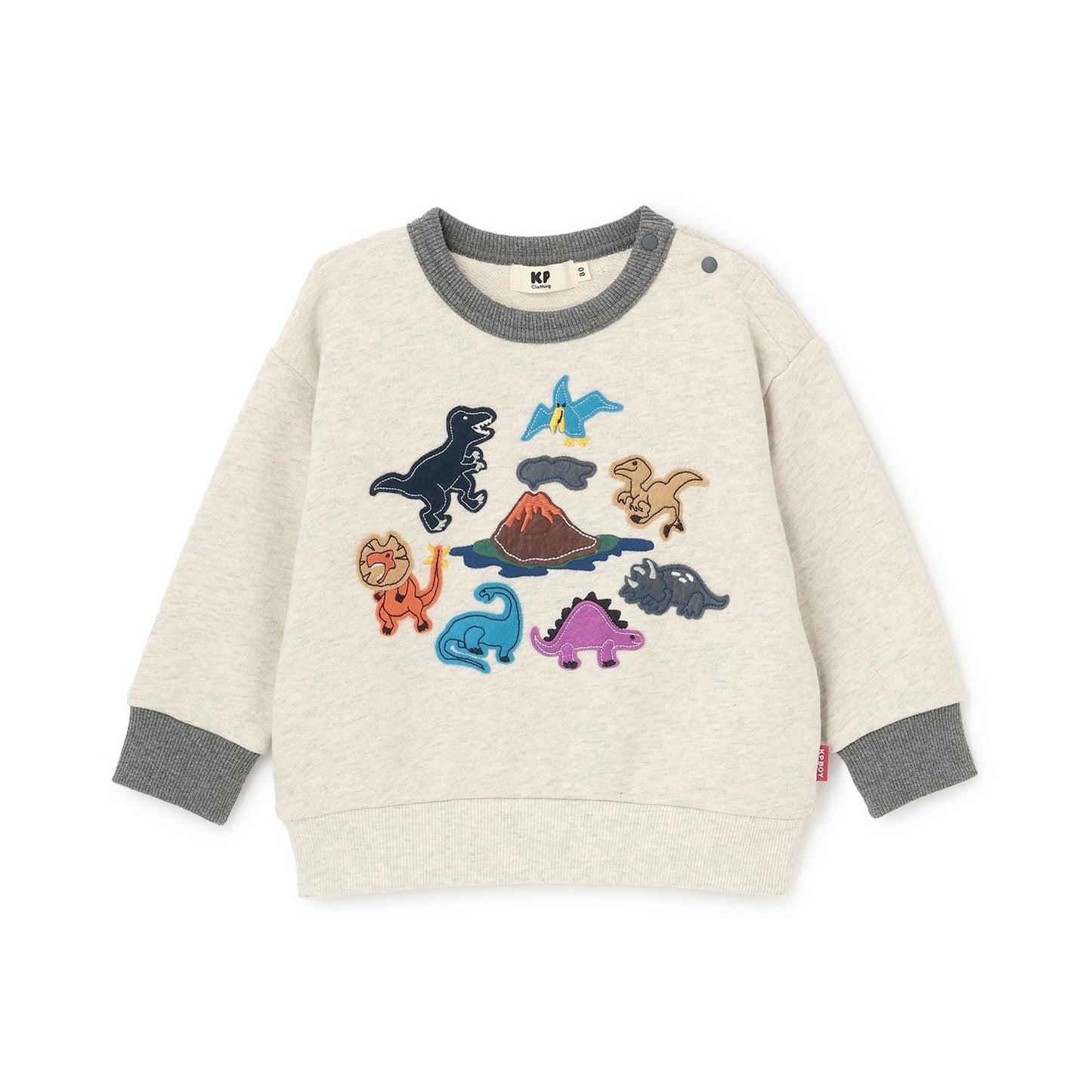 恐龍貼布繡衛衣