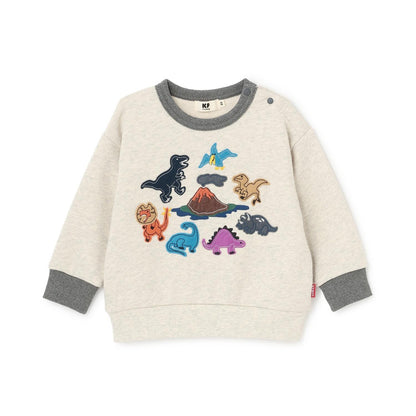 恐龍貼布繡衛衣