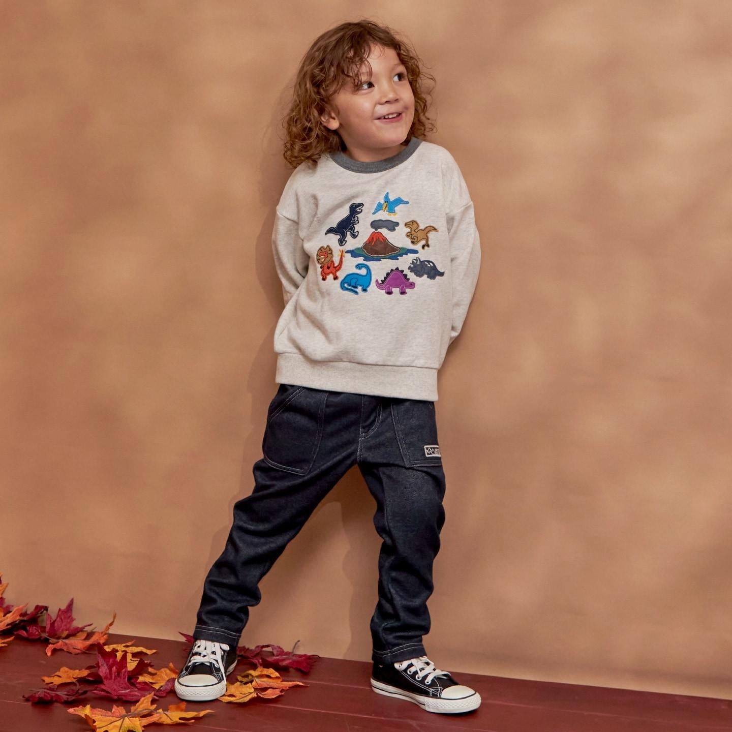 恐龍貼布繡衛衣