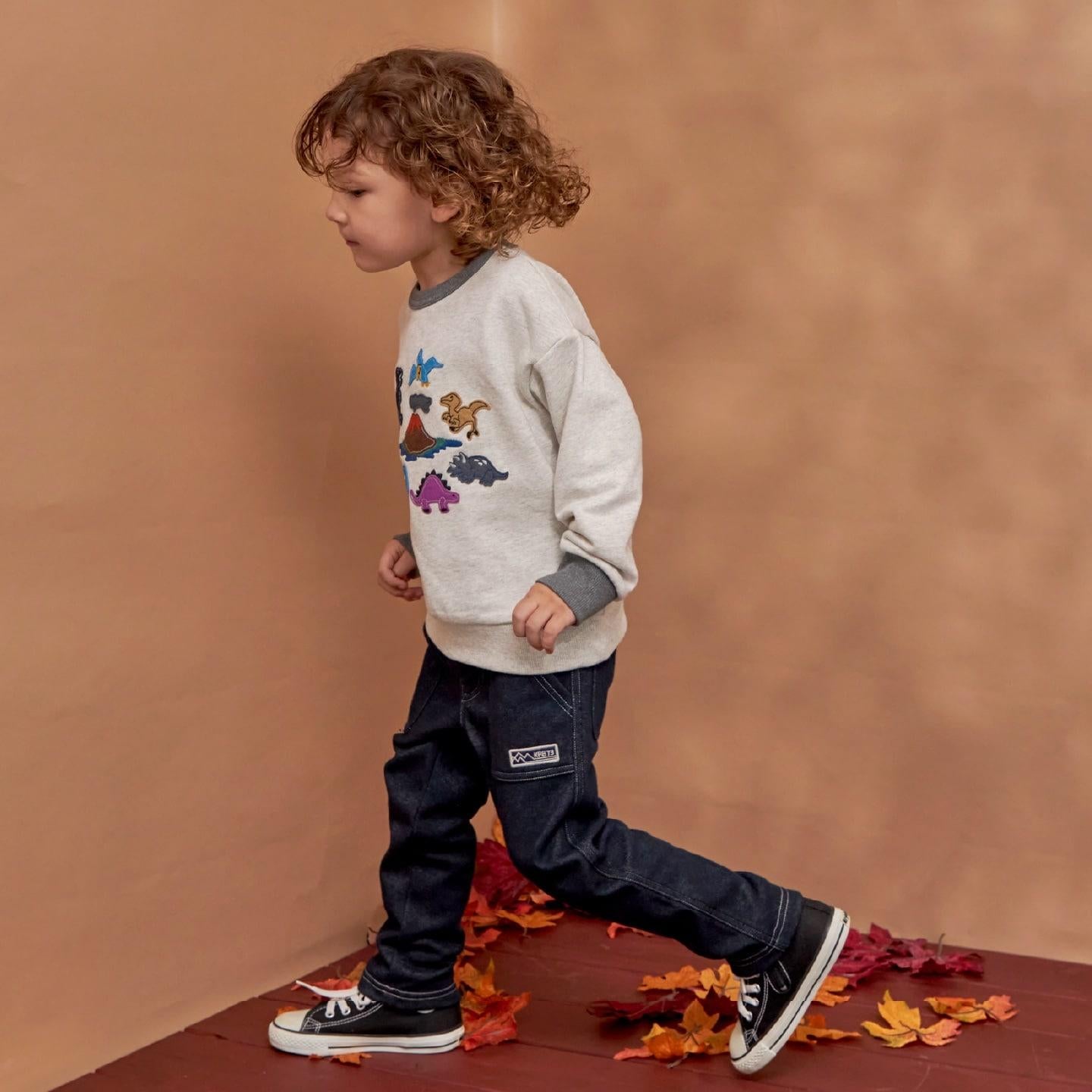 恐龍貼布繡衛衣