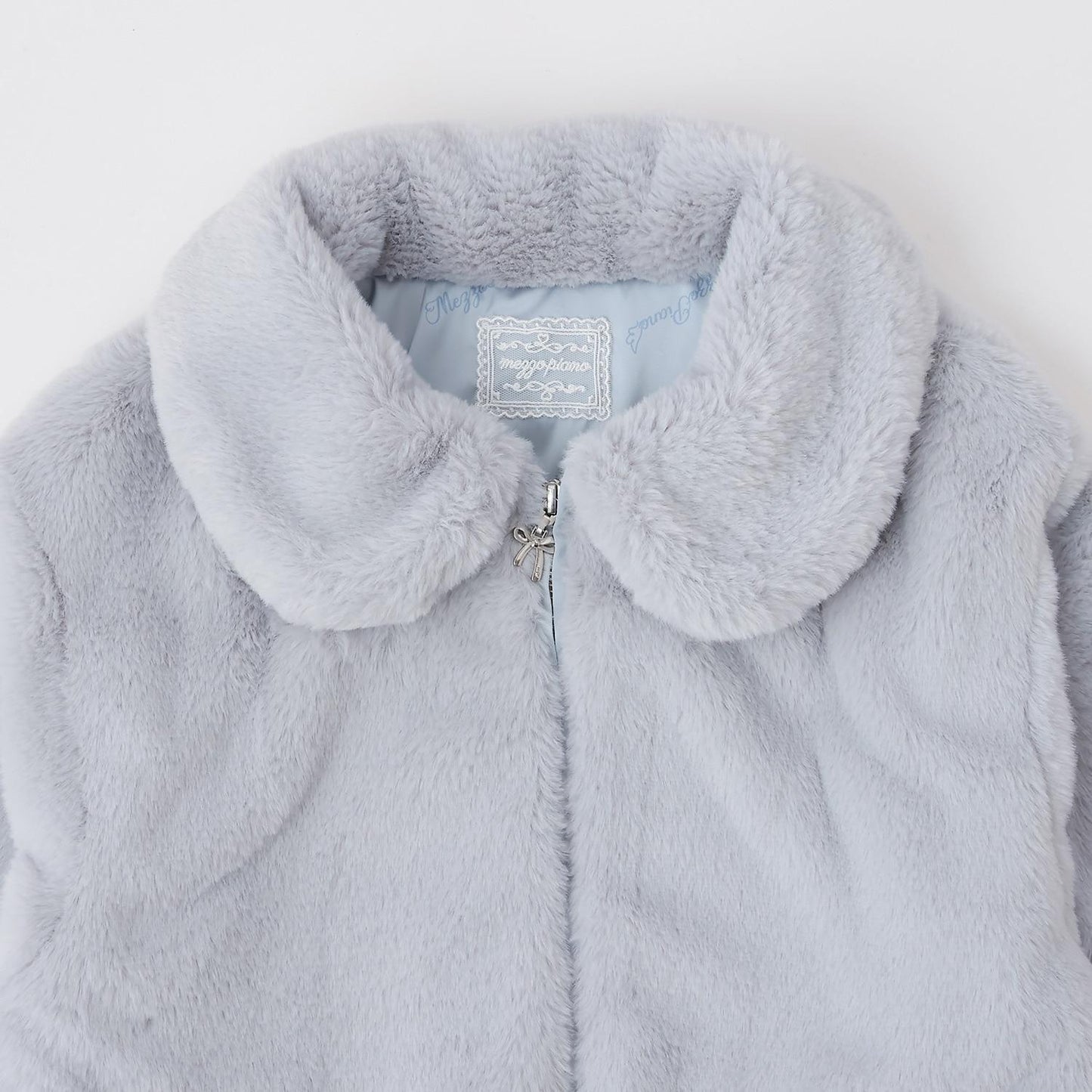 蓬鬆仿皮草飛行夾克