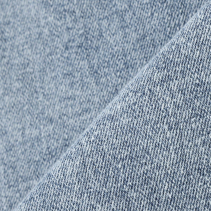 蕾絲拼接牛仔褲