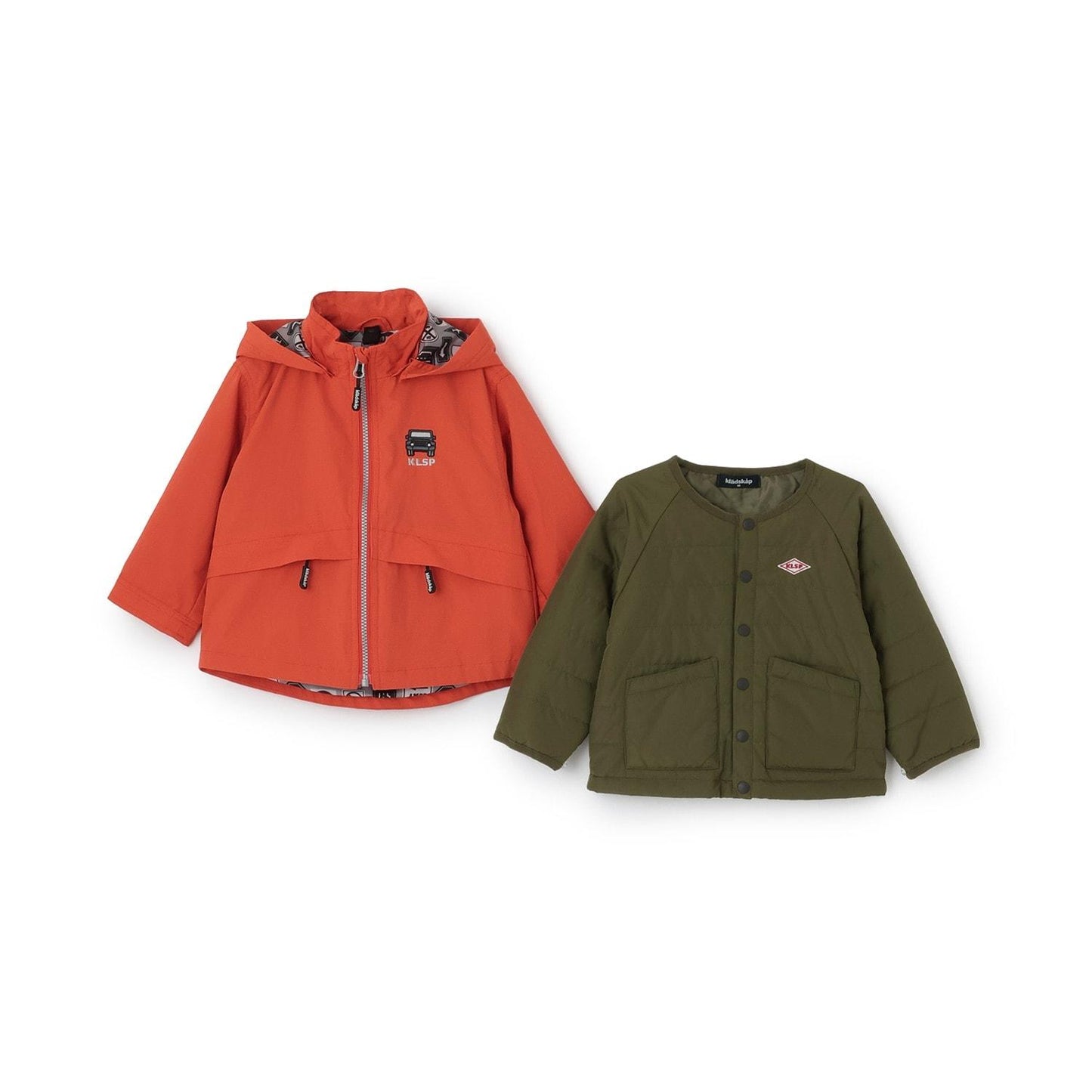 越野車風格夾棉內膽夾克