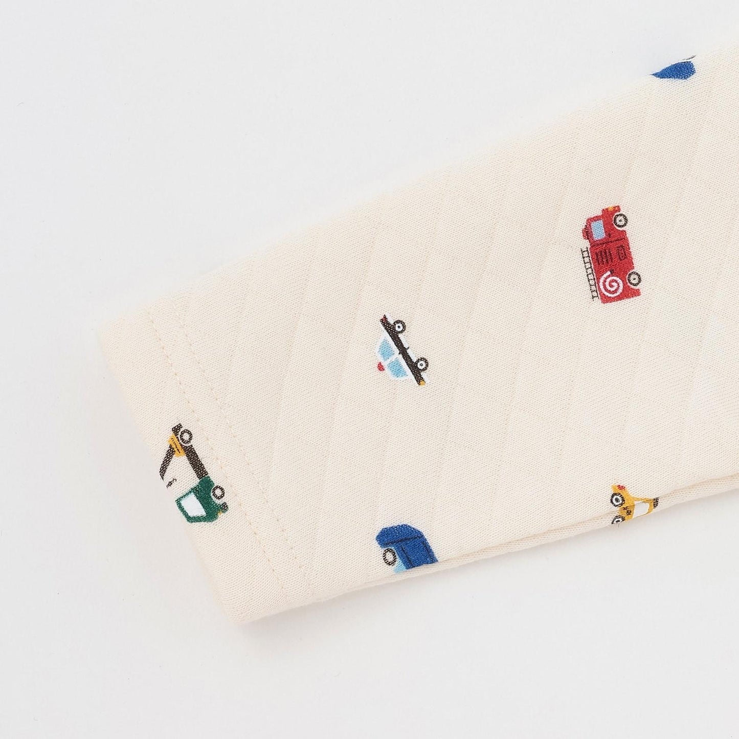 絎縫汽車圖案兩用連體衣