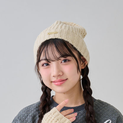 華夫格編織針織帽