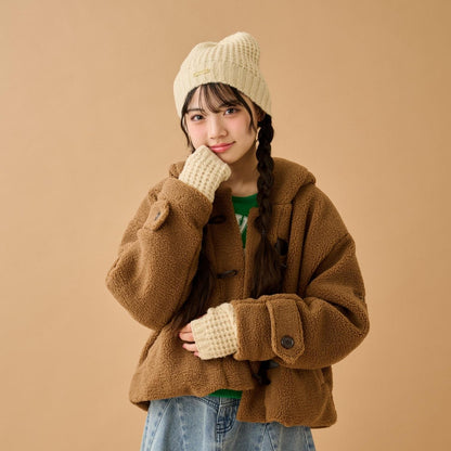 華夫格編織針織帽