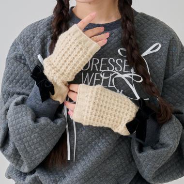 華夫格編織手套