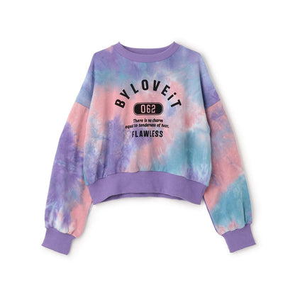 扎染學院風衛衣