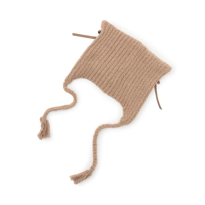 棉花糖貓耳針織帽