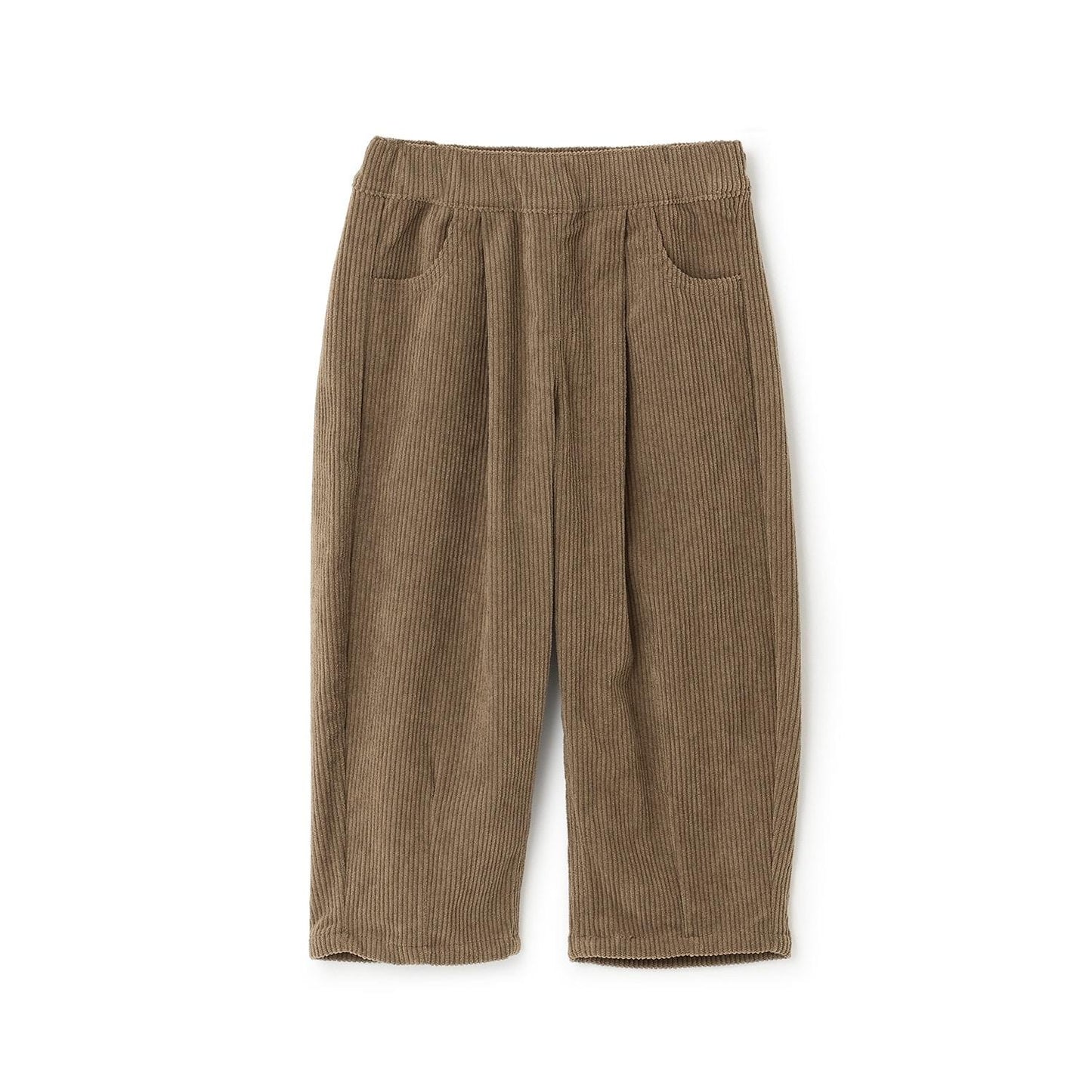 寬鬆剪裁褶皺長褲