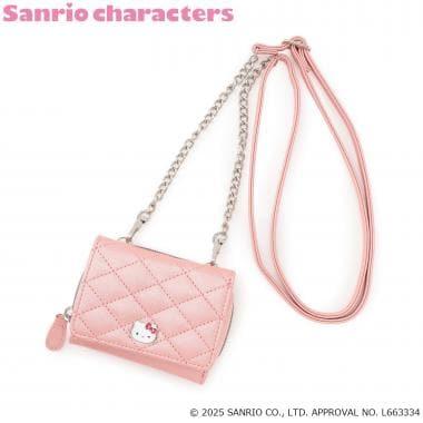 【三麗鷗角色】亮片絎縫錢包