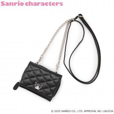 【三麗鷗角色】亮片絎縫錢包