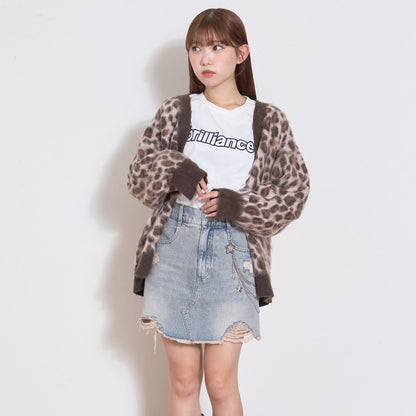 【LTXC】長毛絨寬鬆開衫