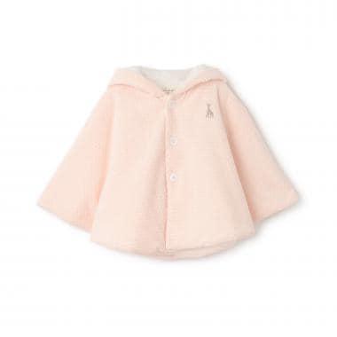 波點天鵝絨斗篷【日本製造】