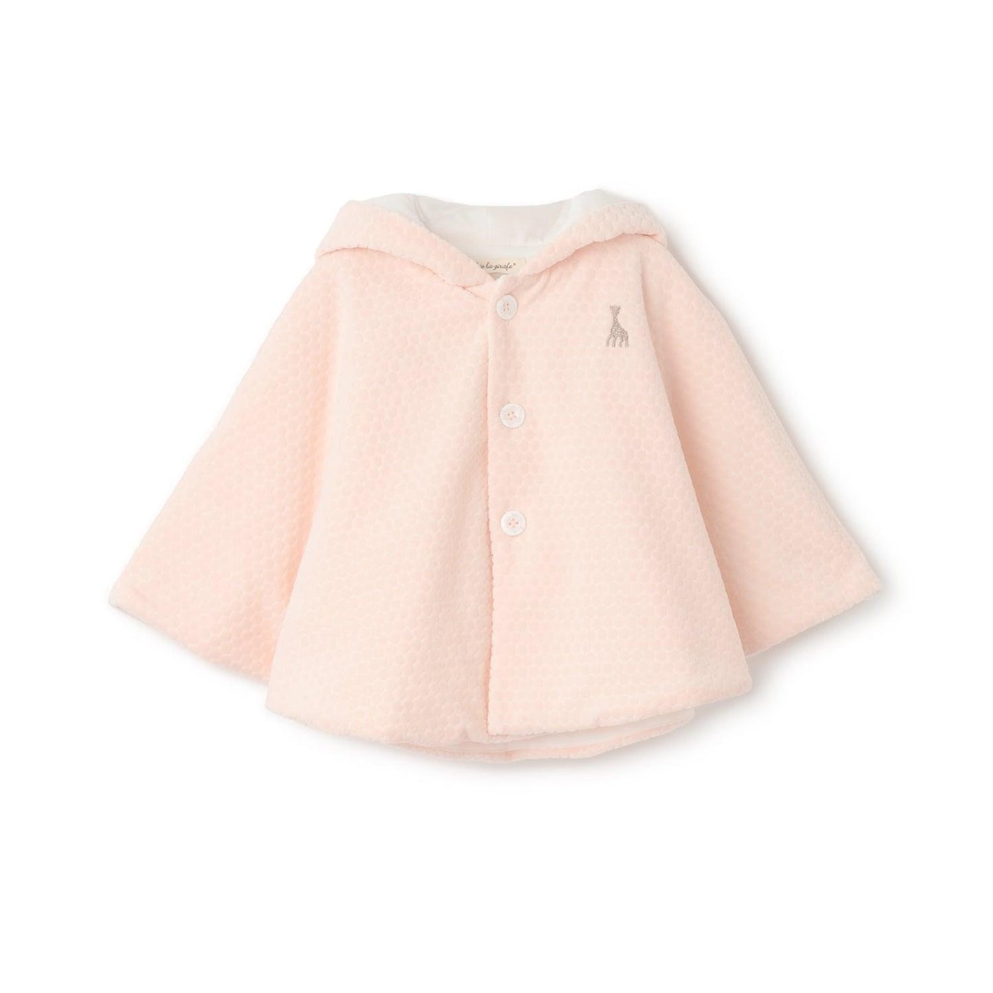 波點天鵝絨斗篷【日本製造】