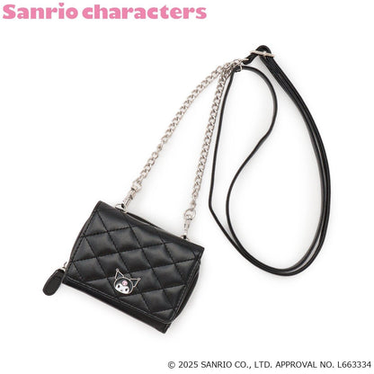 【三麗鷗角色】亮片絎縫錢包