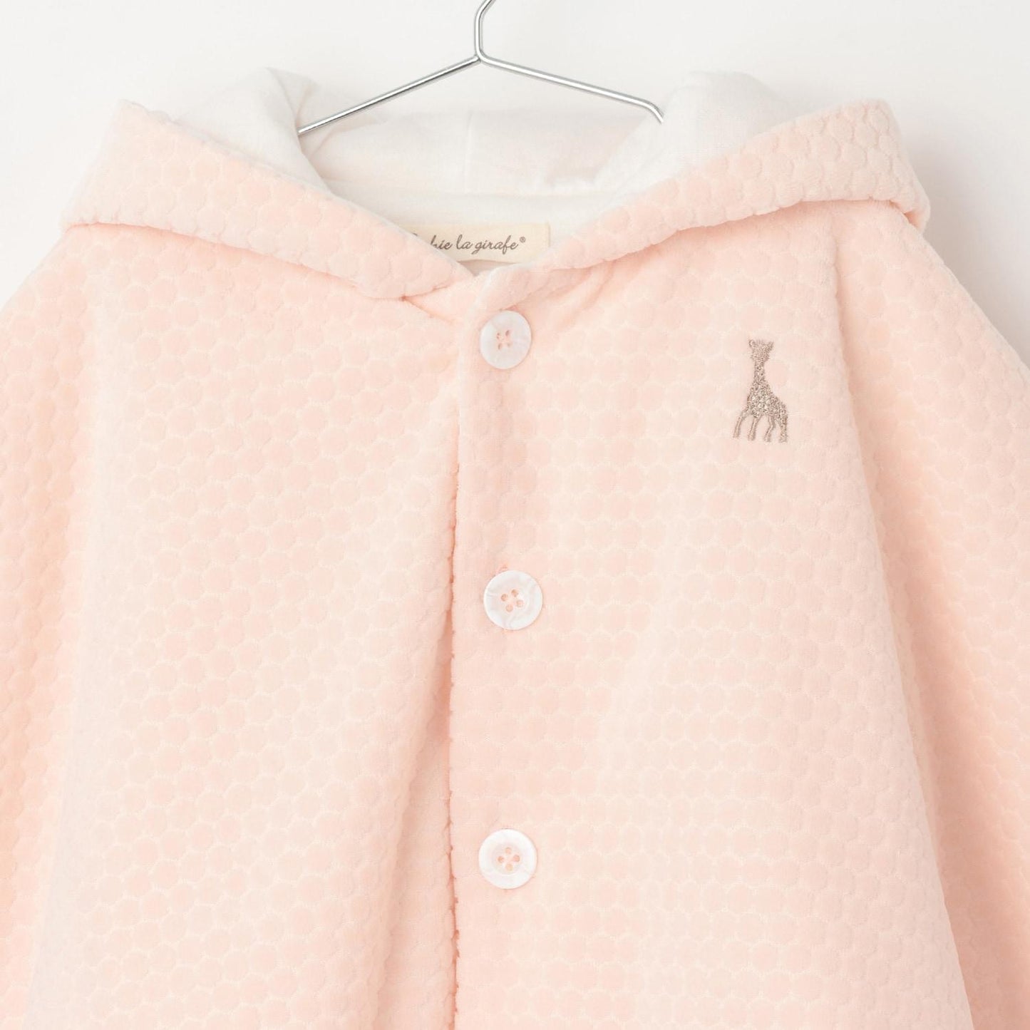 波點天鵝絨斗篷【日本製造】