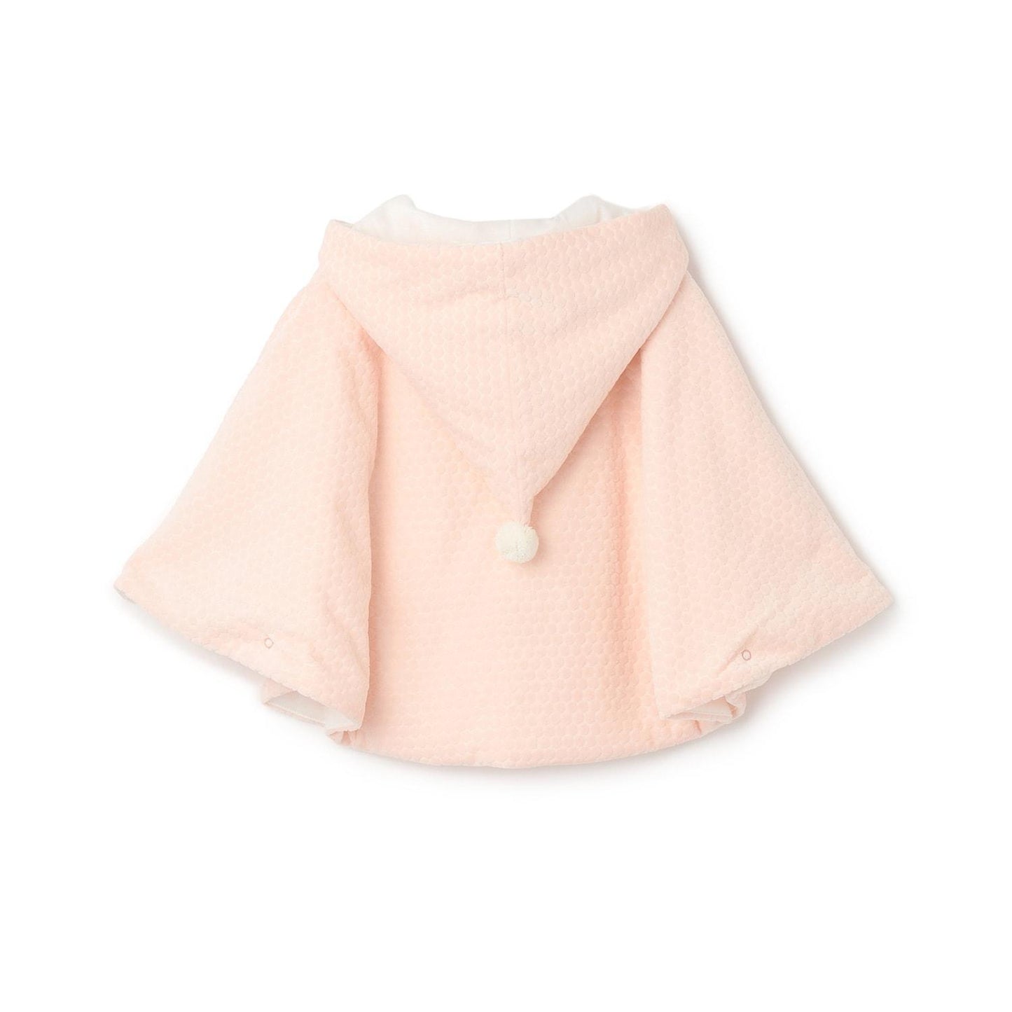 波點天鵝絨斗篷【日本製造】