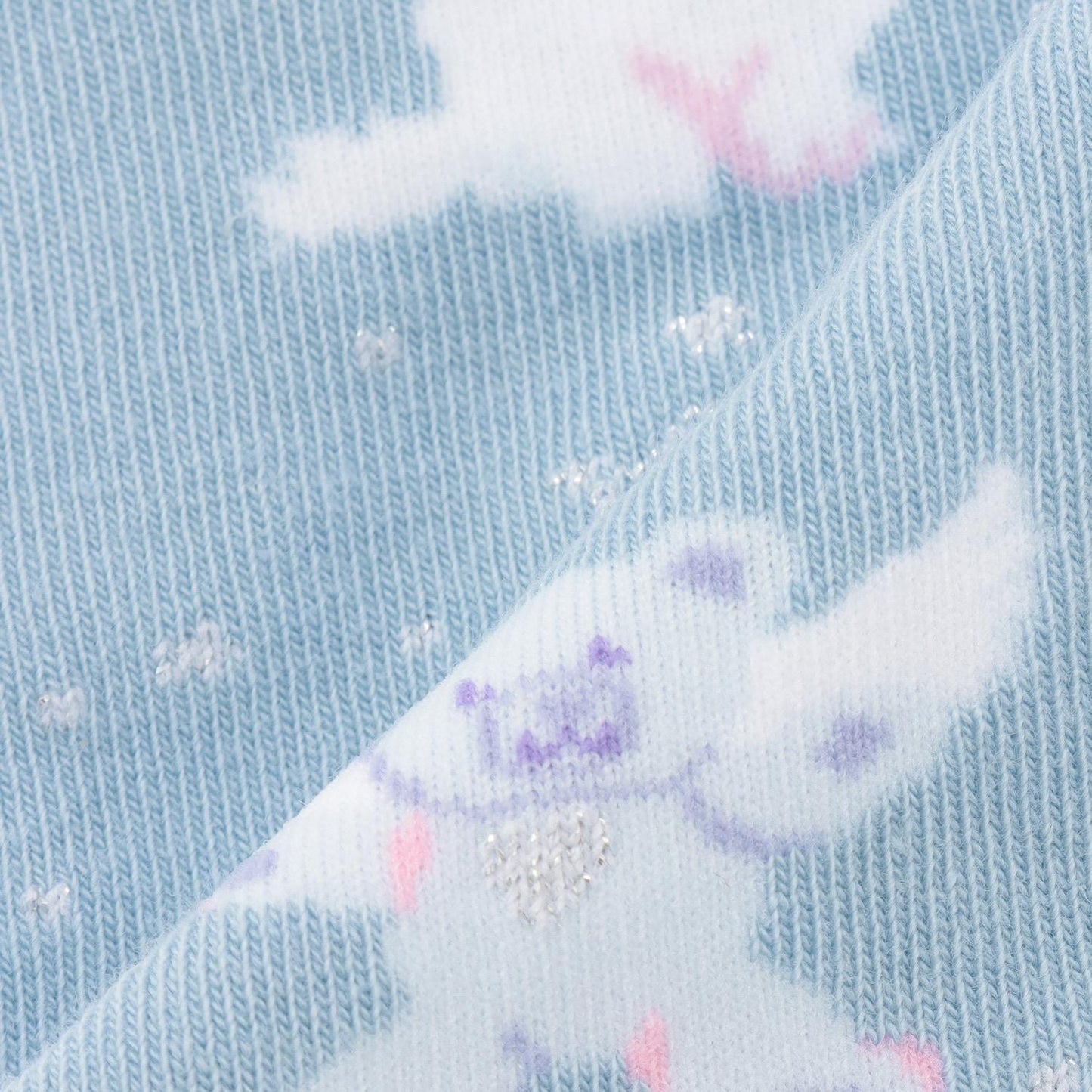 魔法圖案中筒襪