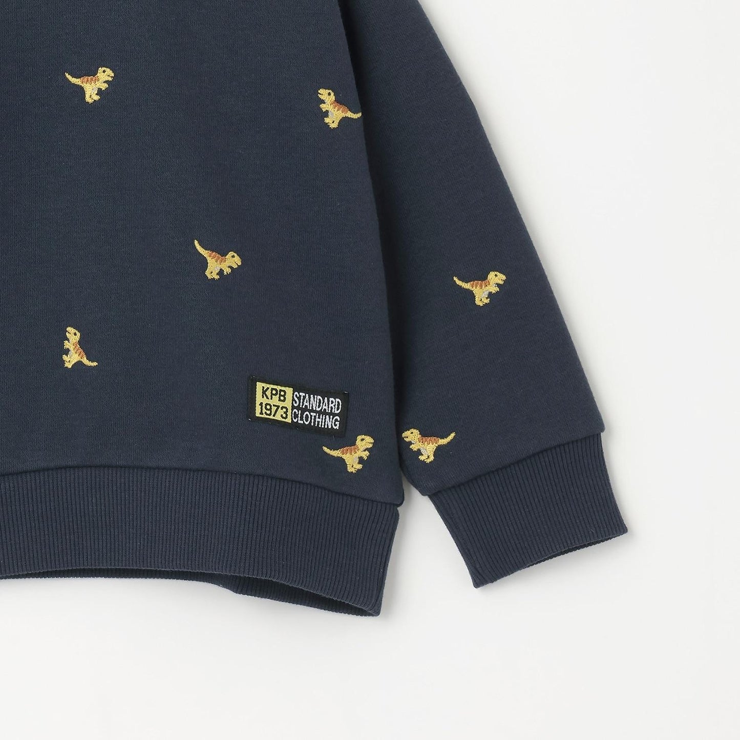 恐龍圖案刺繡衛衣