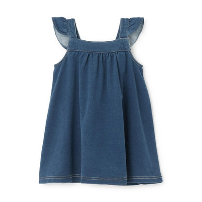 草莓口袋揹帶裙