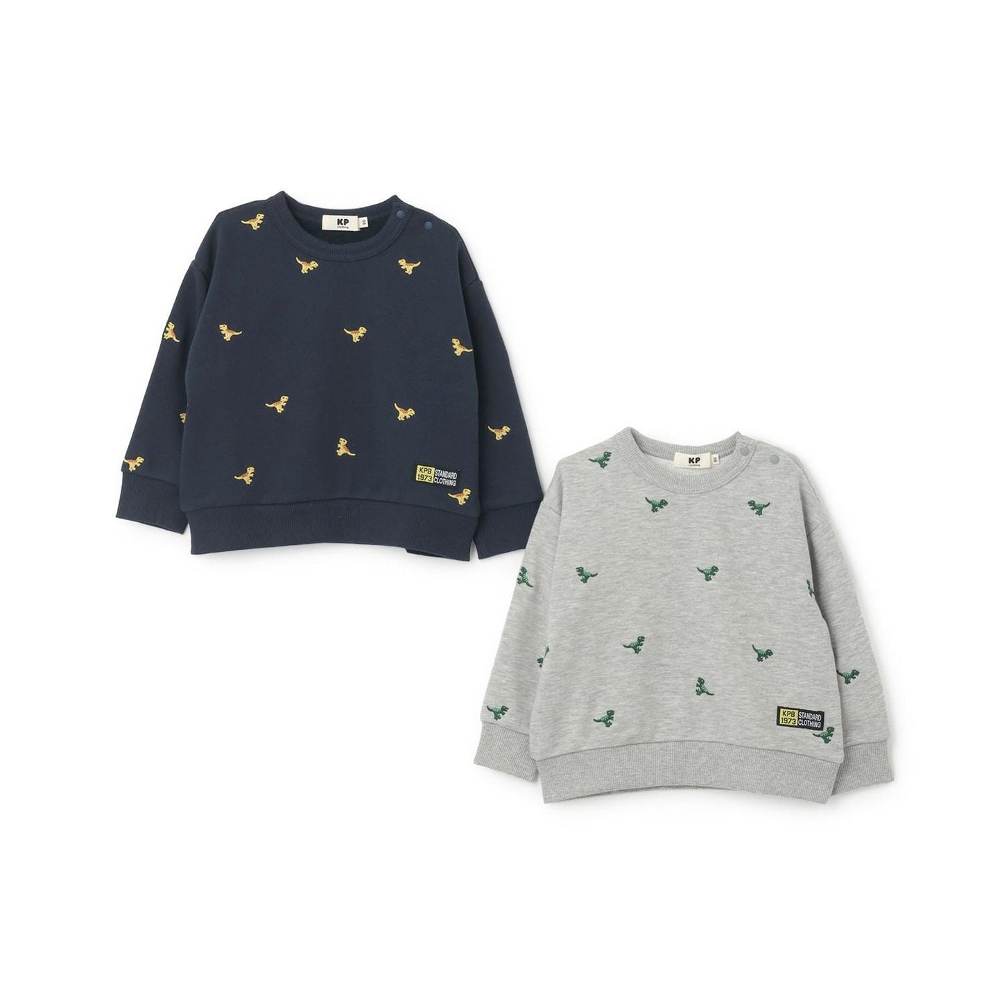 恐龍圖案刺繡衛衣