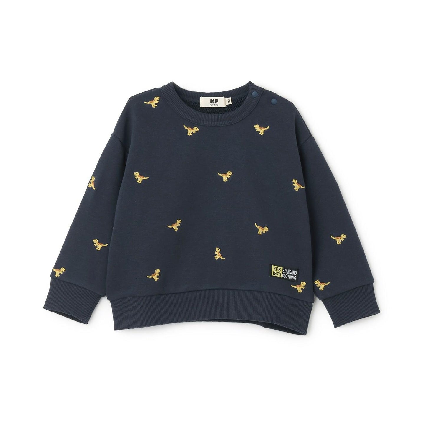 恐龍圖案刺繡衛衣