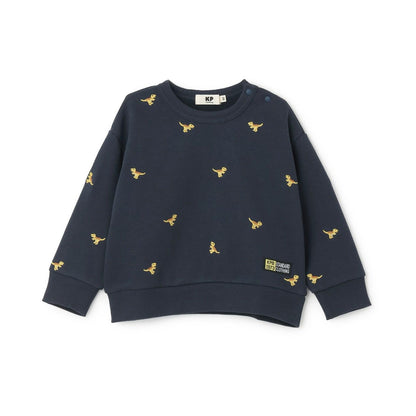 恐龍圖案刺繡衛衣