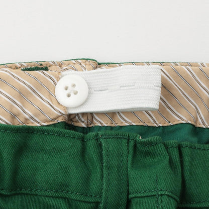 狼刺繡長款直筒褲