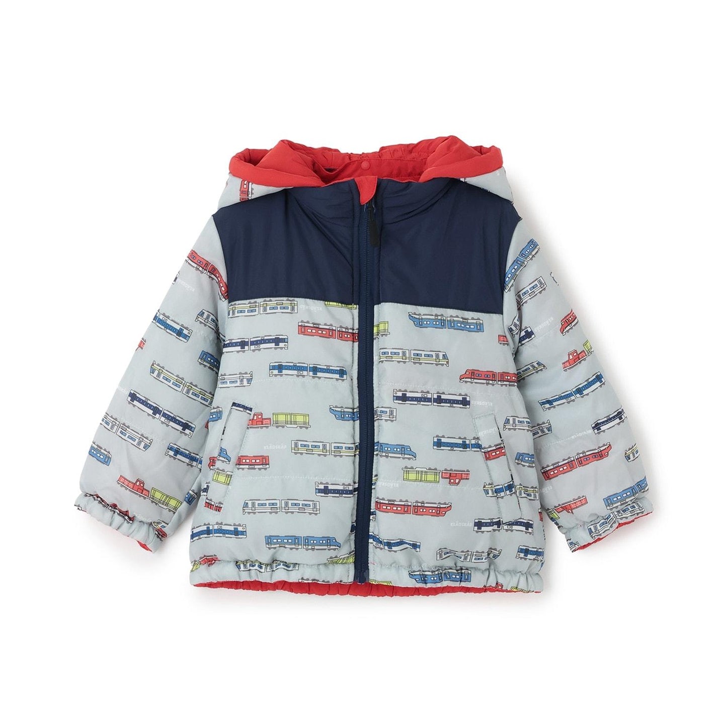 電車可雙面穿中棉夾克