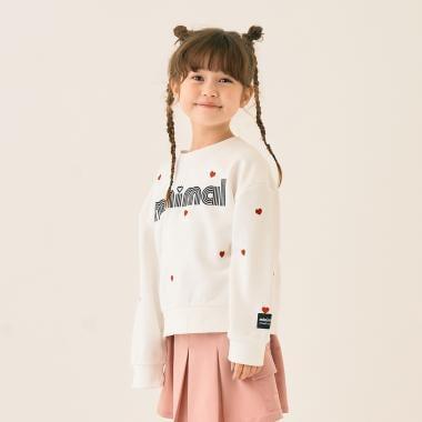 刺繡拼接套頭衫