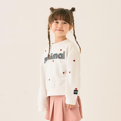 刺繡拼接套頭衫