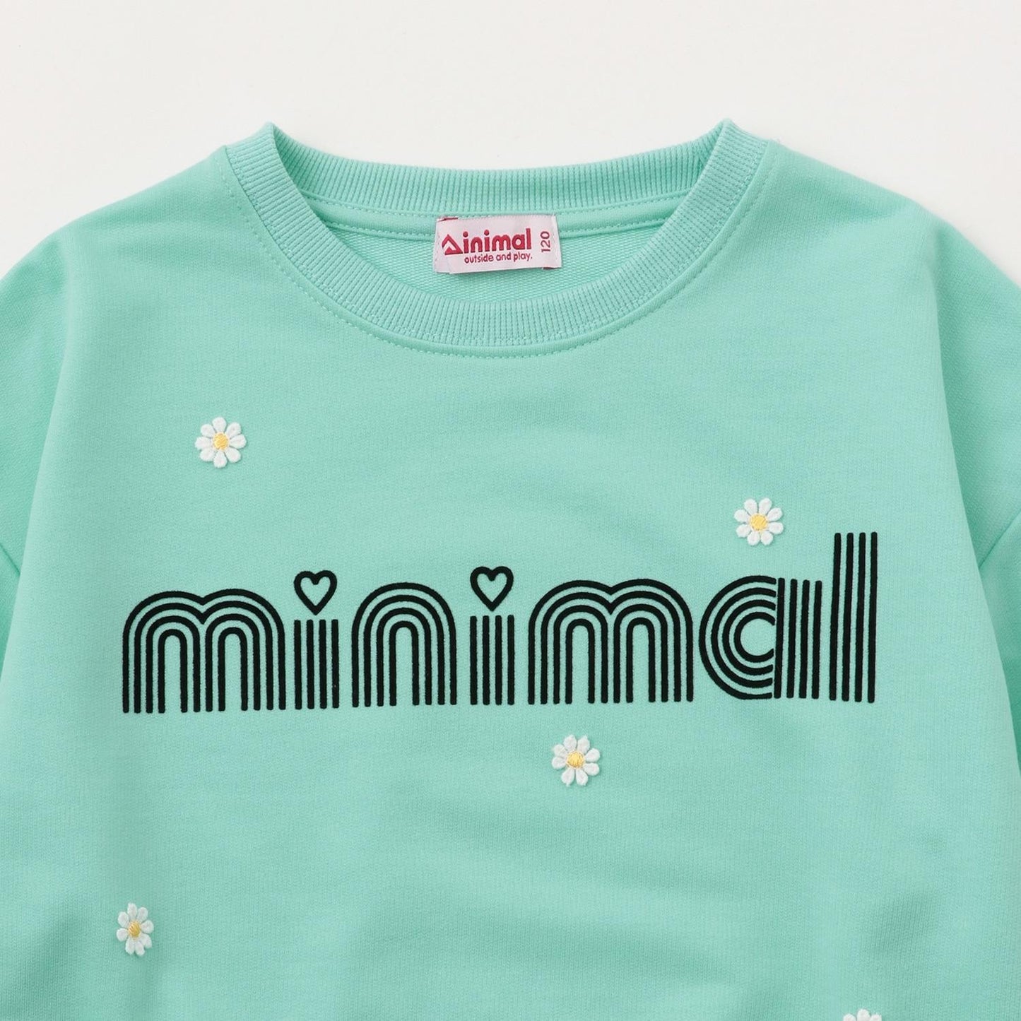 刺繡拼接套頭衫