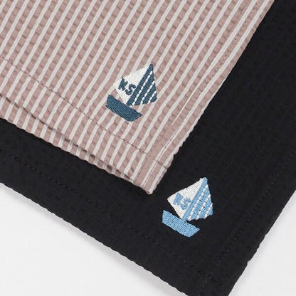 帆船圖案六分褲