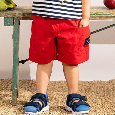 鯊魚紋理五分褲