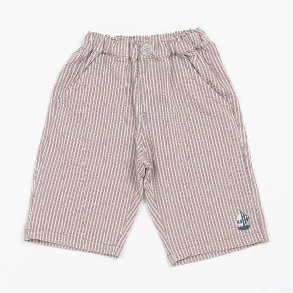 帆船圖案六分褲