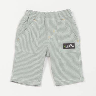 KSLP標誌條紋六分褲