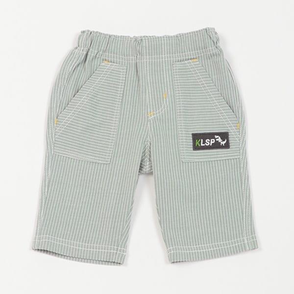 KSLP標誌條紋六分褲
