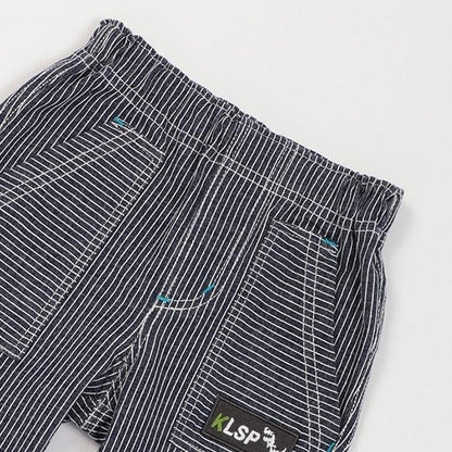 KSLP標誌條紋六分褲