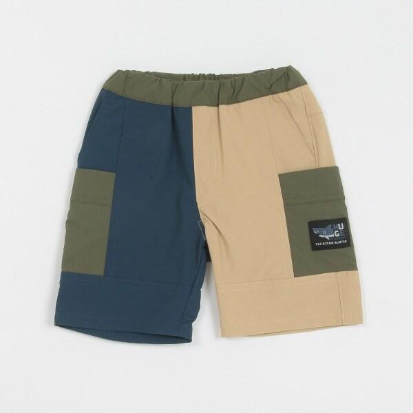 鯊魚紋理五分褲