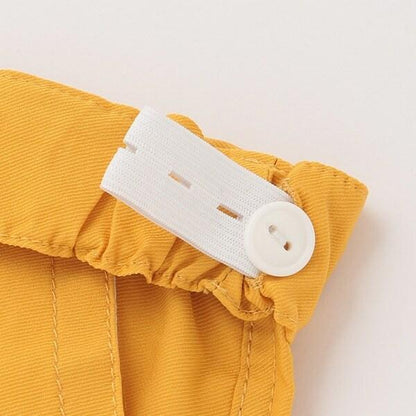 昆蟲圖案五分褲