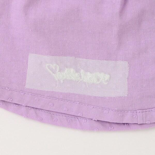 徽標刺繡闊腿短褲