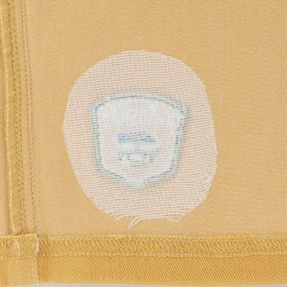 電車刺繡六分褲