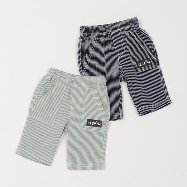 KSLP標誌條紋六分褲