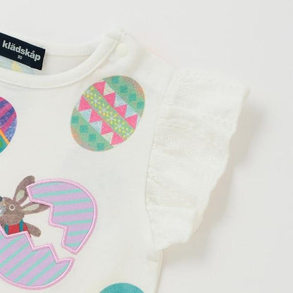 【コロボックル】《伊蘇》印花短袖長款上衣