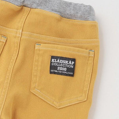 電車刺繡六分褲