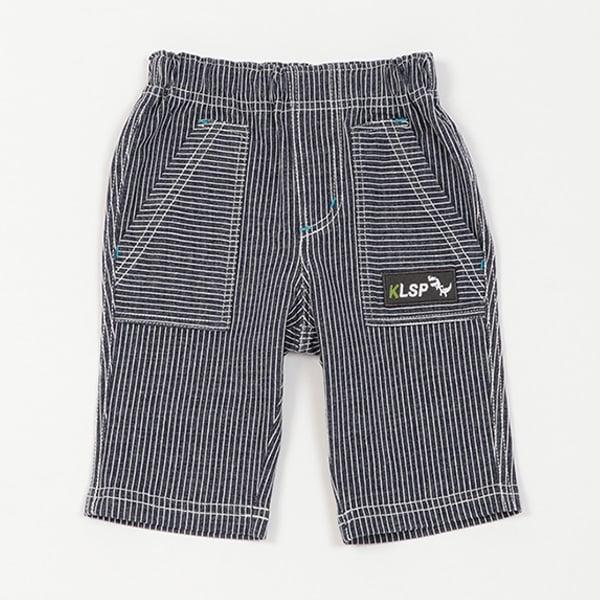 KSLP標誌條紋六分褲